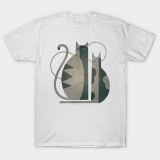 The Mysterious Minds Of Modern Cats T-Shirt